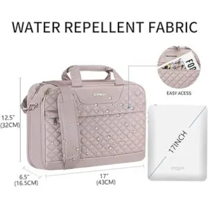 EMPSIGN Bolsa para laptop de 17 pulgadas maletín para_2
