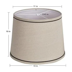 lampshades Juego de 2 lámparas de mesa pantallas de pie_2