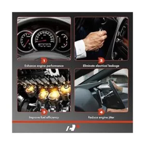 APremium Juego de 8 cables de encendido de bujías de alto_6