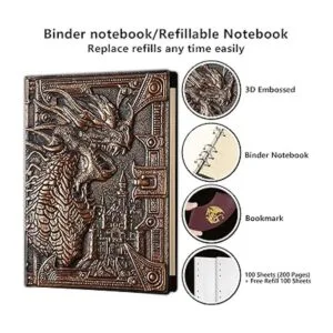 AncientDeer Cuaderno DND cuaderno único de 400 páginas_2