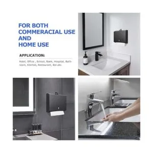 Dispensador de toallas de papel comercial para montaje en_6