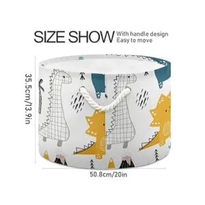 Cesta de almacenamiento de juguetes con diseño de_2