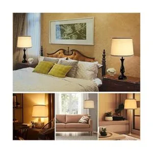 lampshades Juego de 2 lámparas de mesa pantallas de pie_4