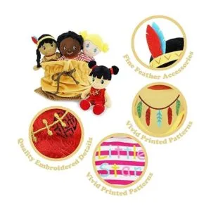 June Garden Juego de muñecas suaves de bebé Diversidad_2