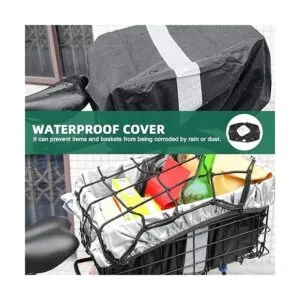 ANZOME Cesta trasera plegable para bicicleta cesta_2