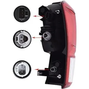 SEBLAFF Paquete de 1 luz trasera izquierda de repuesto_4