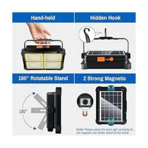 Rechargeable Work LightMasmejor Portable Led Work Solar_5