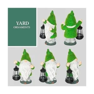 Gnomos de jardín de 11.8 x 7.9 pulgadas gnomos de jardín_5