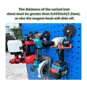 ULIBERMAGNET Ganchos magnéticos fuertes manget grande con_5