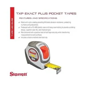 Starrett Exact Plus KTXP1065MN Cinta métrica retráctil de_2