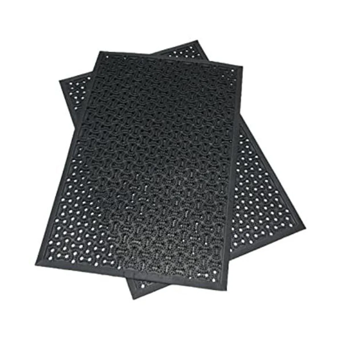 RubberCal 03236DR DuraScraper Drainage tapete comercial_1