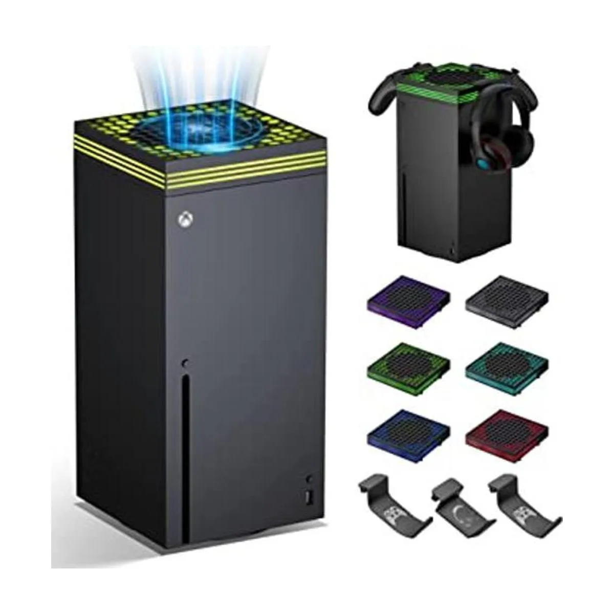 Ventilador de refrigeración para Xbox Series X con tira de_1