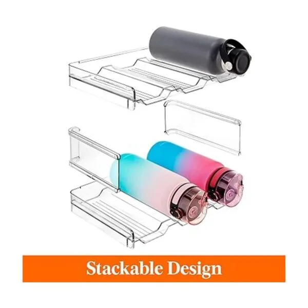 Lifewit Organizador apilable de botellas de agua para_2