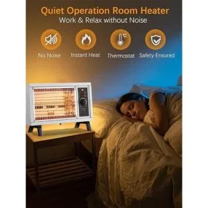 JASUN Calentador radiante eléctrico de calefacción rápida_5