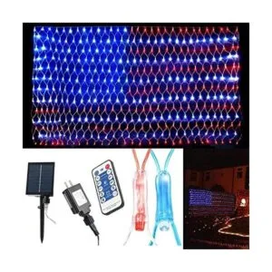 Nuevo Luces de bandera estadounidense 2 en 1 con_1