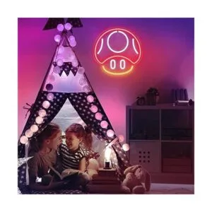 Kavaas Letrero de neón para juegos letrero de neón de_6