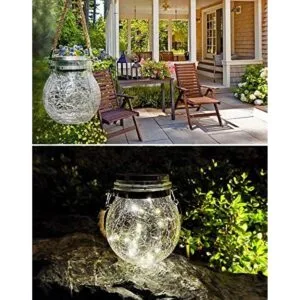 Paquete de 2 luces LED colgantes alimentadas por energía_3