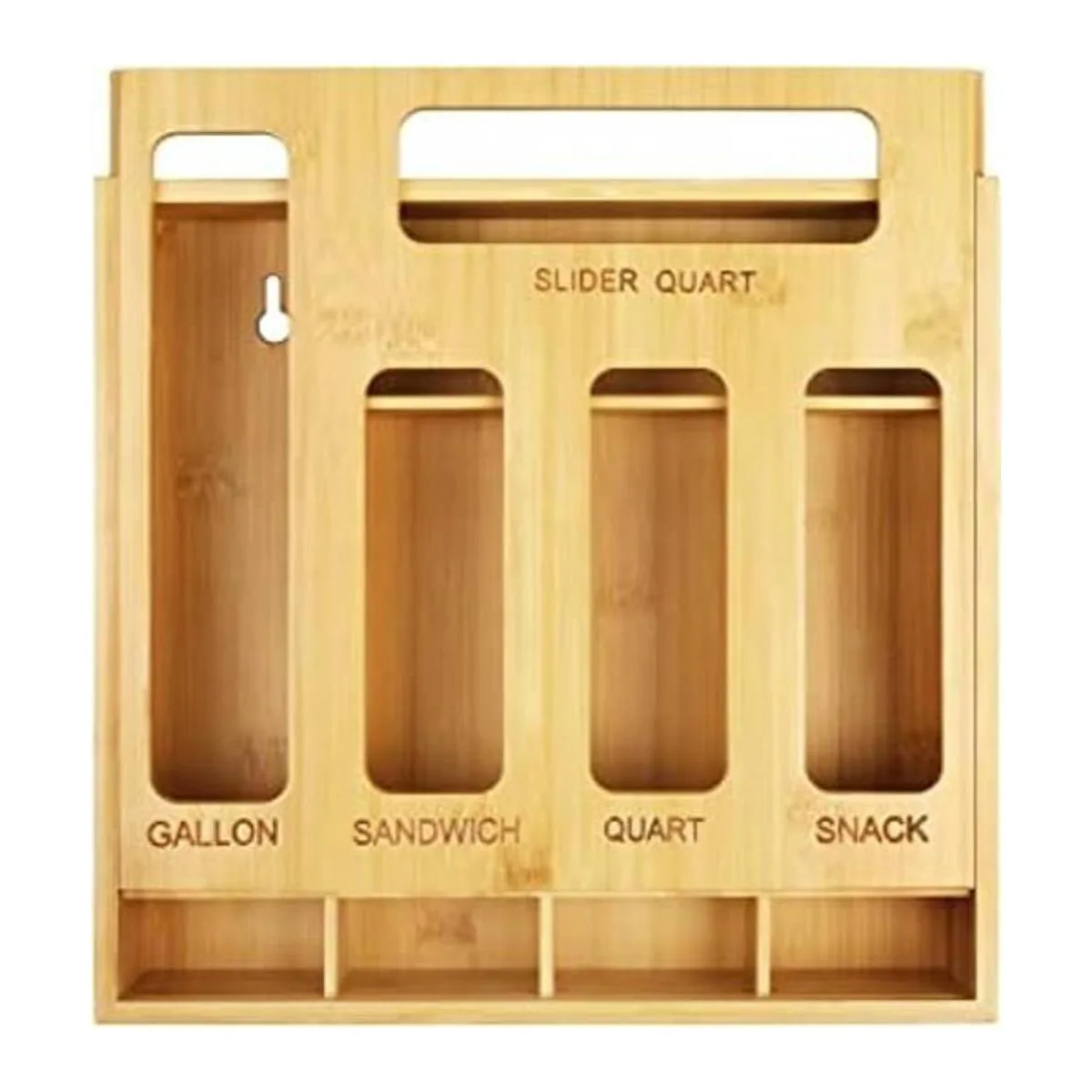 DUJEN Organizador de almacenamiento de bolsas de_1