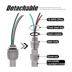 Kit de batido eléctrico de CA de 4 pies de 12 pulgadas_2