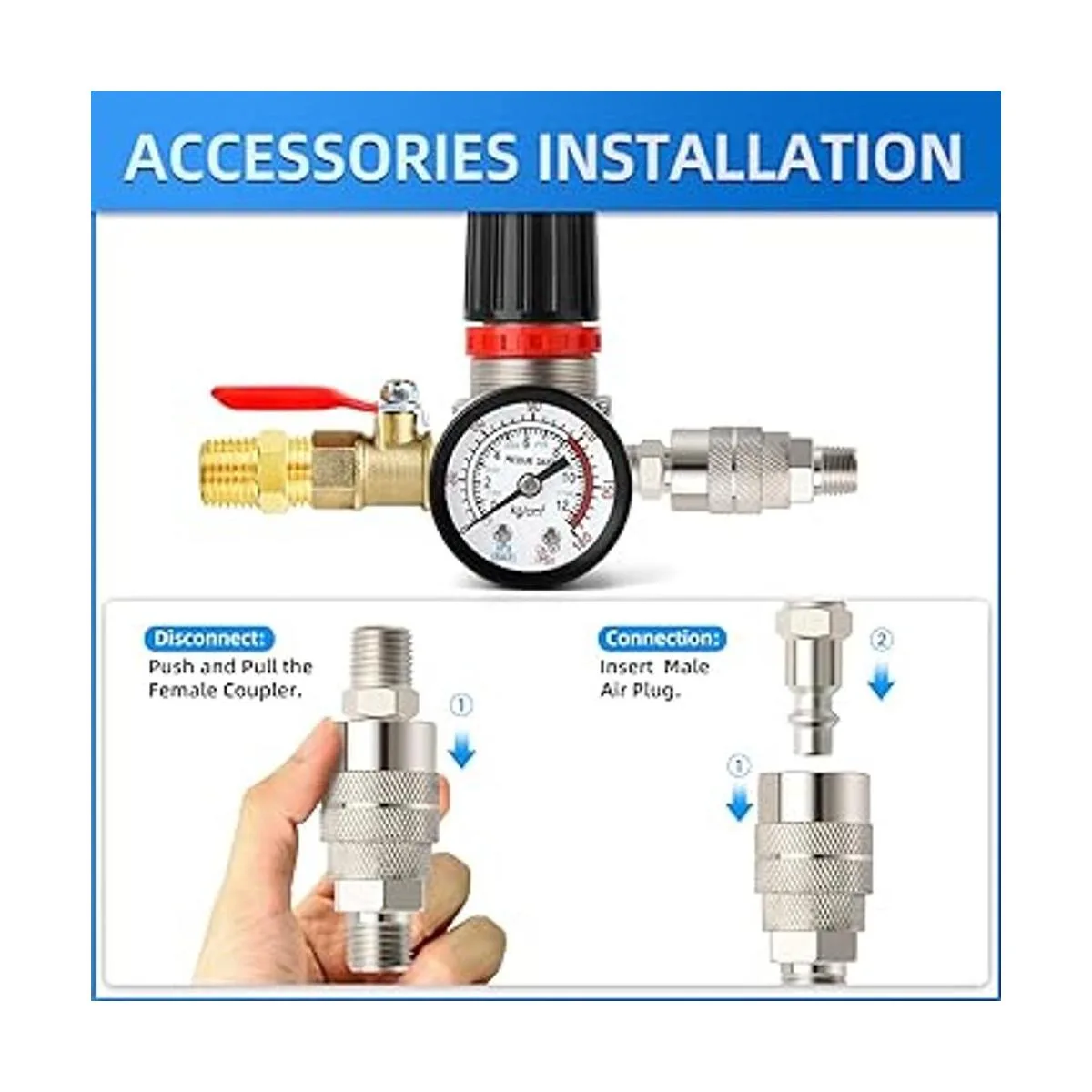 MEANLIN MEASURE Válvula de control de interruptor de_6