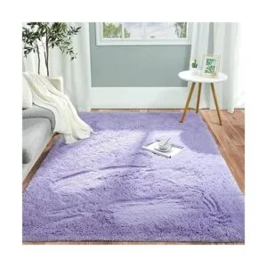 Pettop Alfombras peludas y esponjosas para dormitorio de_1
