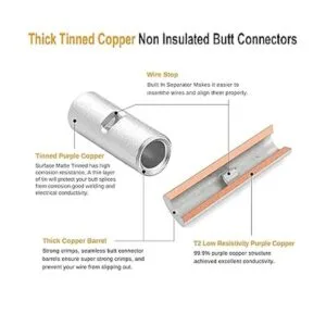 SVAAR Kit de 380 conectores de extremo sin aislamiento_4