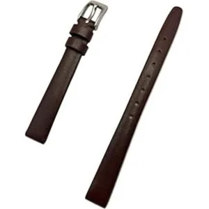 Correa de reloj de piel de becerro auténtica de 0.394 in_1