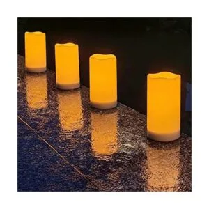 Salipt Velas alimentadas por energía solar juego de 4_1