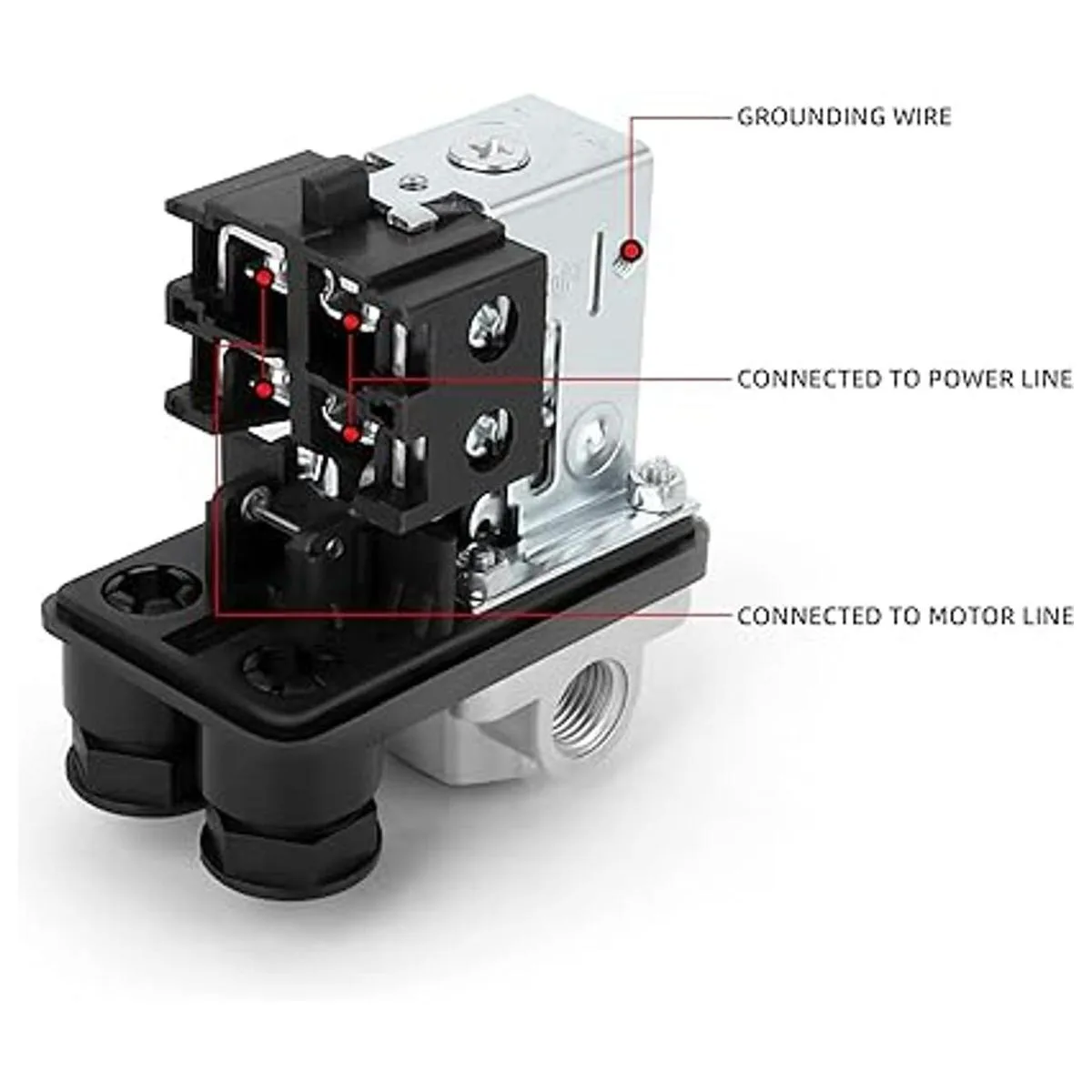 MEANLIN MEASURE Válvula de control de interruptor de_5