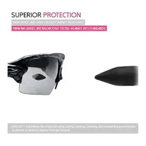 PapaViva Lentes de repuesto para Oakley Double Edge_5