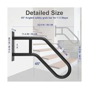 Pasamanos de montaje en pared para interiores y_2