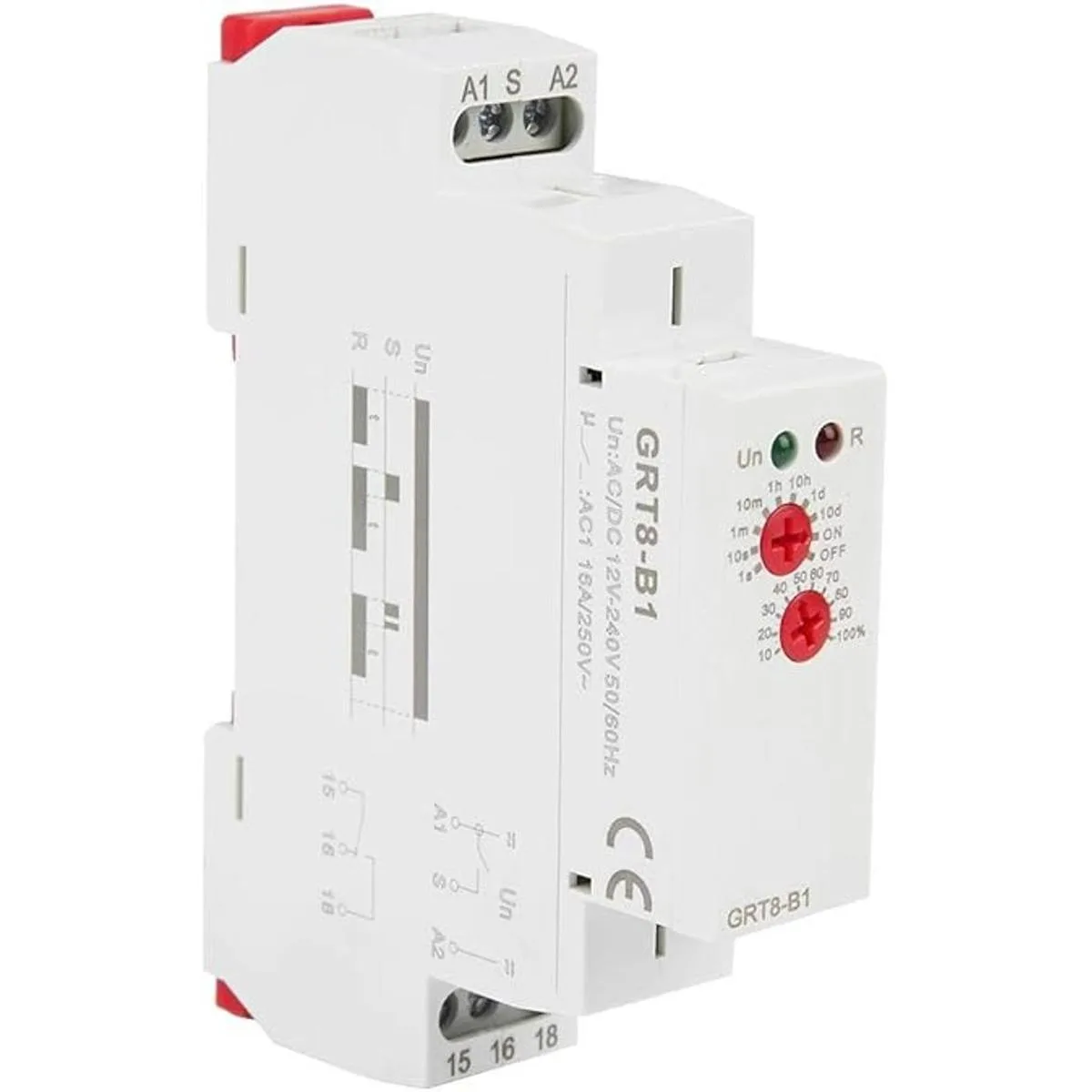 Interruptor de temporizador de retardo GRT8B1 ACDC 12_1