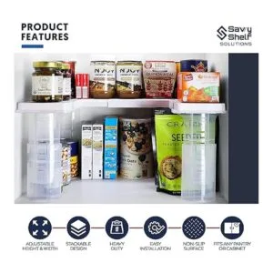 Savvy Organizador de almacenamiento ajustable para_3