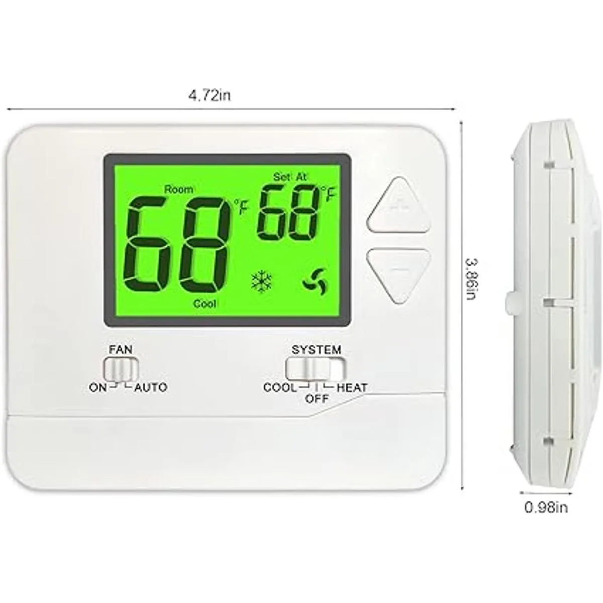 Suuwer Termostatos no programables para el hogar 1_3