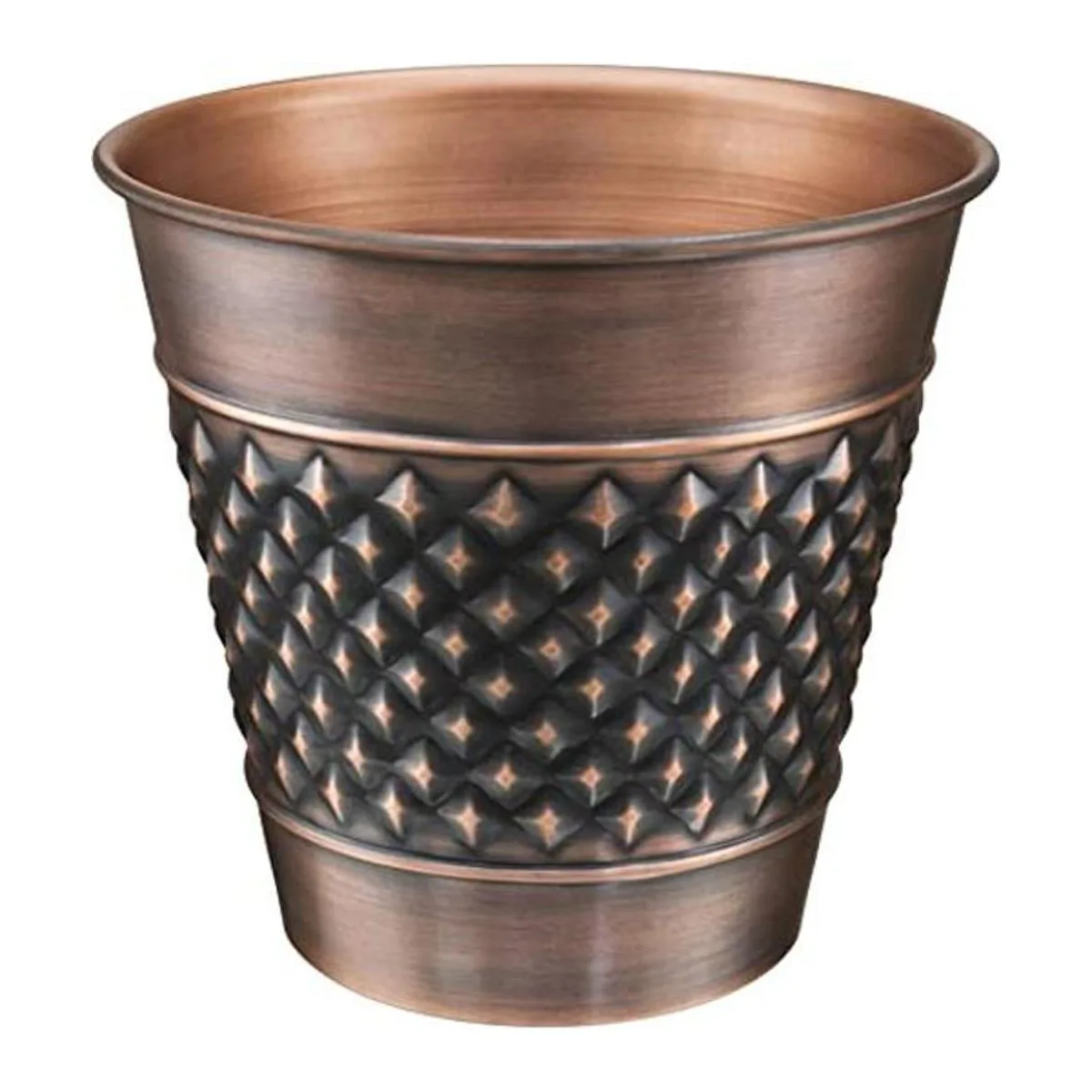 Monarch Abode Bote de basura de metal hecho a mano_1