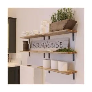 RICHER HOUSE Estantes flotantes de pared juego de 5_2