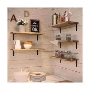 RICHER HOUSE Estantes flotantes de pared juego de 5_5