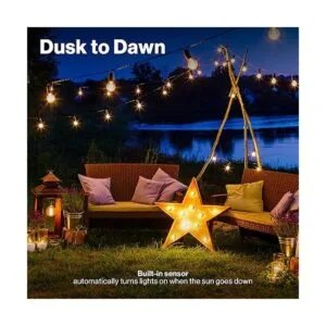 Sunco Lighting Bombilla LED para exteriores del atardecer_4