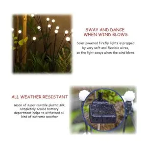 4PSC Luces de luciérnaga alimentadas por energía solar_2