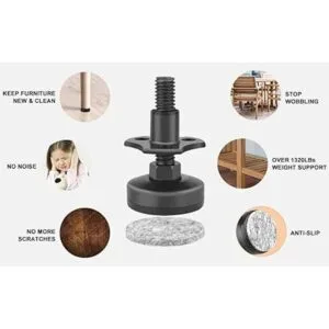 Patas niveladoras ajustables para muebles patas de mesa_7