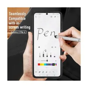 COCOING Funda para Samsung Galaxy Z Flip 4 con lápiz_4
