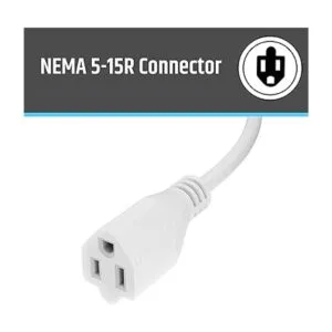 Aurum Cables Cable de extensión de alimentación resistente_2