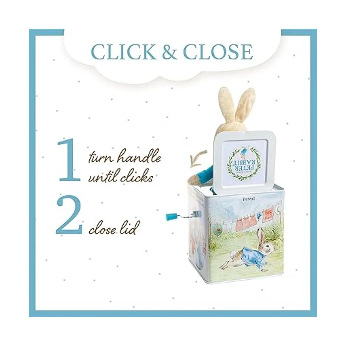 Muñeco de caja de sorpresas musical Beatrix Potter Peter_4