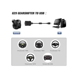 para Logitech G29 Gearshift to USB Cable Adaptador_4