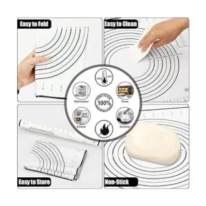 Mepple Rodillo con anillos de grosor y alfombrilla para_5