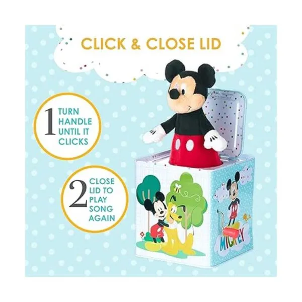 KIDS PREFERRED Disney Juguete musical de Mickey Mouse_5