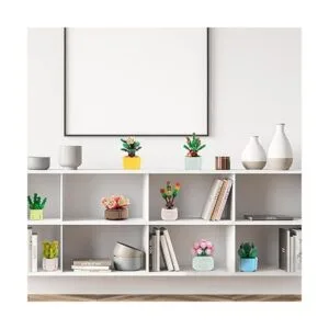 Juego de construcción de ramo de flores decoración de_5