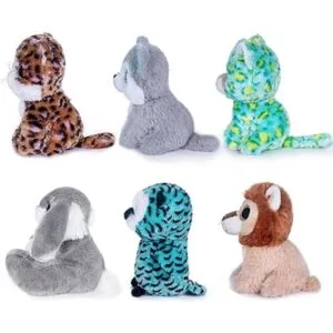 My OLi Juego de juguetes de peluche de 5 pulgadas paquete_3