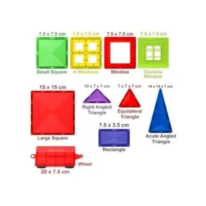 Desire Deluxe Juego de bloques de azulejos magnéticos para_3