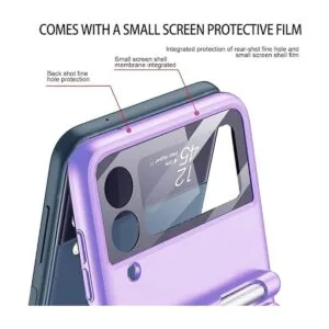COCOING Funda para Samsung Galaxy Z Flip 4 con lápiz_5